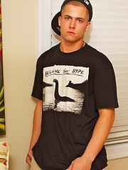 Straight boy Gamble starts talking dirty to the camera